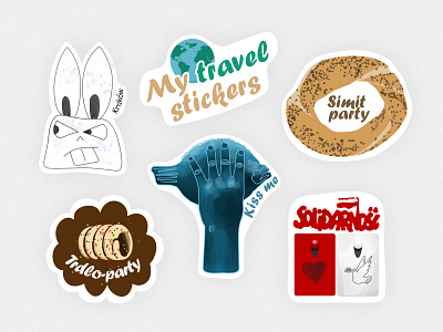 Travel stickers