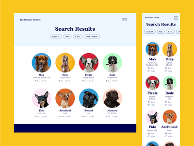 The Goodest Friend Search