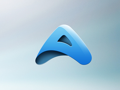 Arpaso Logo a blue branding identity letter lettering logo