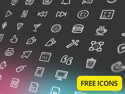 Helium: Free Icon Set ai font free freebie icon pack psd set vector
