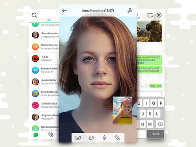 ICQ iOS App Redesign Concept