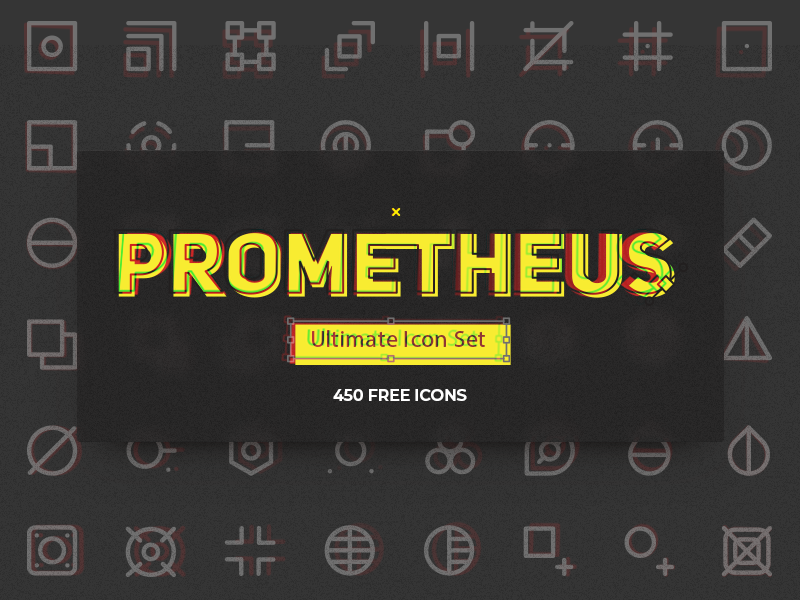 Prometheus Free Icon Set freebie vector ai sketch pack set icon free