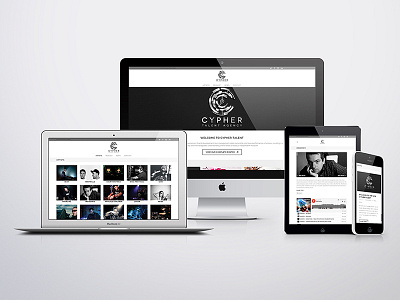 Cypher Talent Website