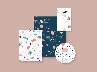 Terrazzo Patterns | Seamless Vector Design