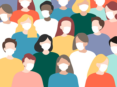The New Normal Background | Diverse People Collection background characters community coronavirus covid 19 design diveristy graphic design graphics illustration illustrator man people person psd the new normal vector vector art wallpaper woman