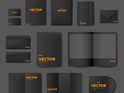 Download Minimal Corporate Identity Mockup Vector By Rawpixel Com For Rawpixel On Dribbble