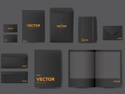 Download Minimal Corporate Identity Mockup Vector By Rawpixel Com For Rawpixel On Dribbble