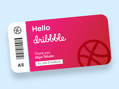 Hello Dribbble!