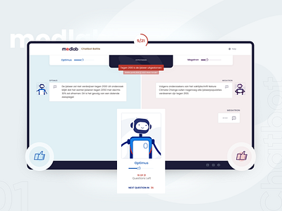 Interactive Chatbots Battleground