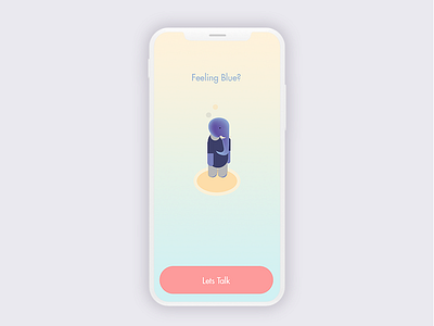 chat bot for therapy boarding on screen