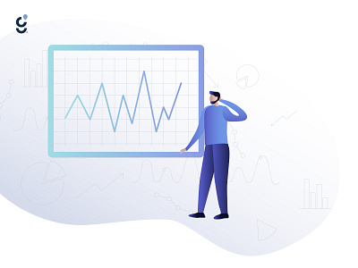 Unprecedent demand analysis analytic charts data gradients graphics grocery illustration illustrator newnormality study surprise surprised ui