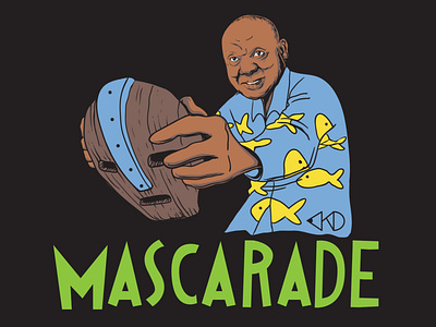 Mascarade cartoon character clean cyril ramaphosa cyril ramaphosa illustration parody satire south africa the mask