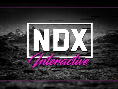 NDX Interective Logo logo logodesign typography
