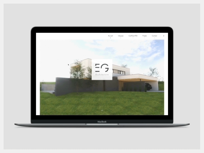 EG architecture architecture house minimal minimalist ui website