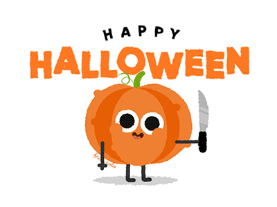FoodyLife. Happy Halloween ! animation calabaza gif halloween happy pumpkin