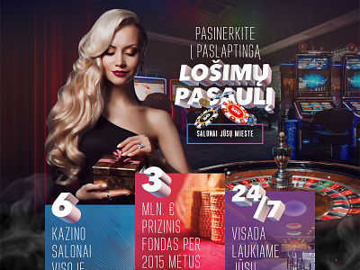 Casino Network 3d casino chips design gamble girl landing ui ux web website woman