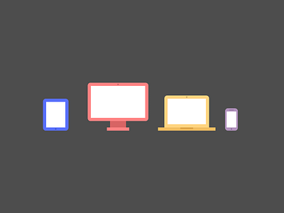 Icons color colors computer computers design icon icons imac ipad iphone laptop macbook mark mobile phone tablet tablets ui ux web