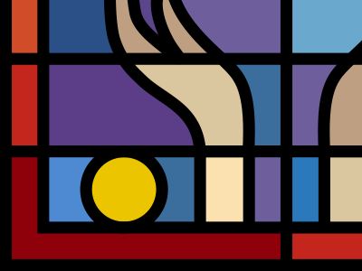 Tongues Teaser glass icons illustration line lines outline stained stainedglass tongues window