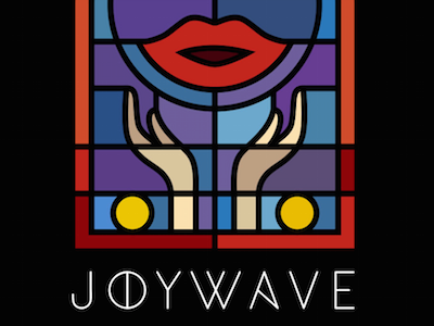 Joywave - Tongues Single art artwork church design glass illustration joywave logotype music stained tongues window