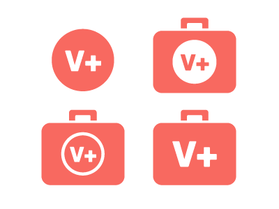 Visual Aid identity illustration kit logo mark type v visual visual aid