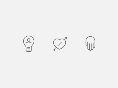 Icons arrow clean energy free hand heart icon icons idea ideas light lightbulb lined lines love mark marks minimal minimalism outlined ui userexperience userinterface ux visual