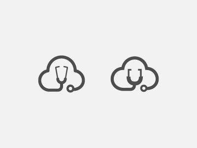 Carecloud icons cloud doctor electronic health healthy icon icons mark marks productivity records simple simplicity stethoscope