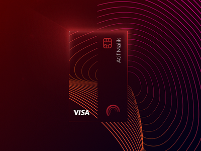 Card credit card debit card figma illustration warm colors