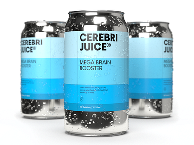 Cerebri Juice cerebri sans pro font hdcfonts packaging design packaging mockup typeface