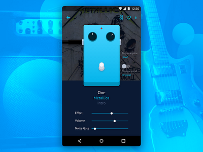 Guitar Pedal App