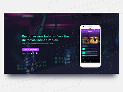 PartyApp - Homepage