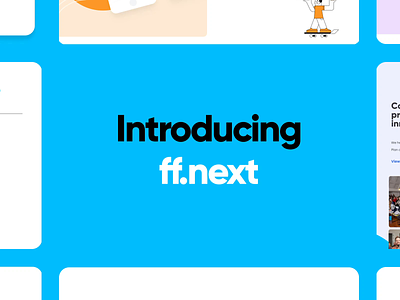 ff.next - New website agency branding design designs development fintech landing page startup studio ui ui design webflow website