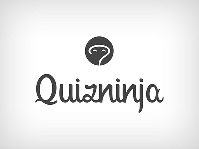 Quizninja logo identity logo logotype ninja quiz quizninja typography