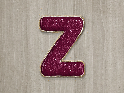 Z : 36 Days of Type 🔡 36daysoftype alphabets branding bread design illustration jam lettering logo type typography vector
