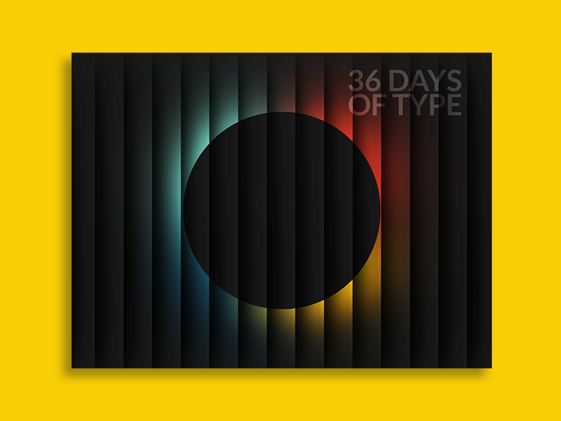 Cover Art : 36 Days of Type 🔡 album art alphabets type typography 36daysoftype illustration logo design vector branding lettering