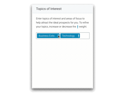 "Micro-slider" form field concept