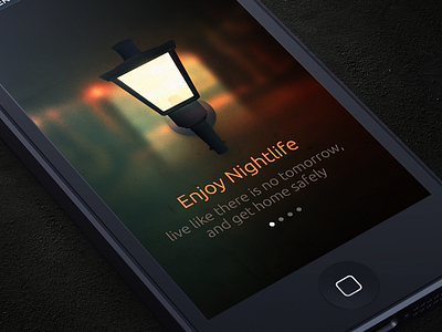 NightGuide Walkthrough app ariel verber iphone lamp light night night guide nightguide street street lamp torch