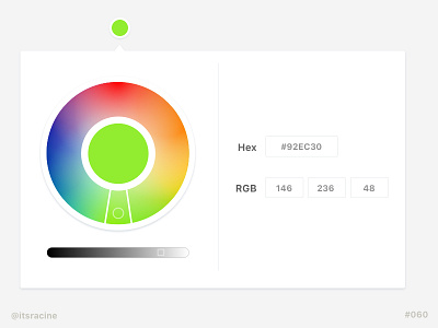 060 - Color Picker .sketch 060 color picker color wheel dailyui freebie sketch