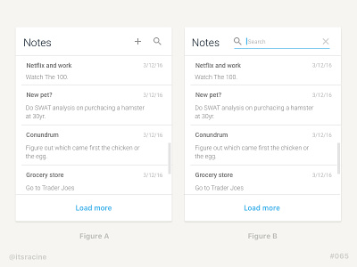 065 - Notes Widget .sketch 065 dailyui freebie notes notes widget sketch