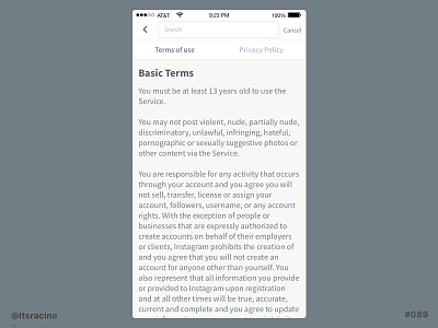089 - Terms of Service .sketch 089 dailyui freebie sketch terms and conditions terms of service