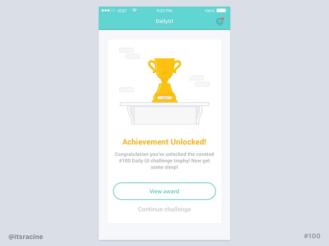 100 - Congratulations card by Racine Davis on Dribbble