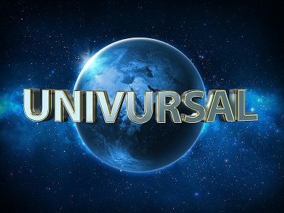 Universal Text Effect 3d cinematic movie photoshop text effects universal