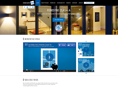 website fereastraveka.ro design web