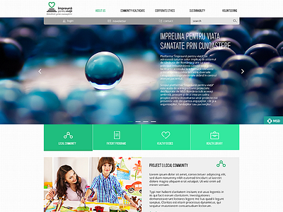website proposal impreunapentruviata design web