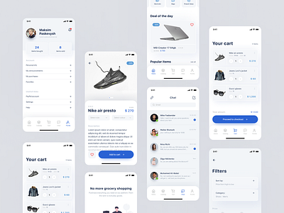 Social e-commerce application