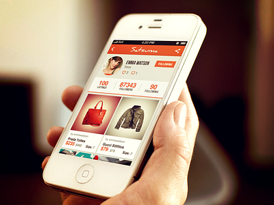 Satsuma Mobile App android app bangalore india ios 7 ipad iphone kerala psd sale shopping ui