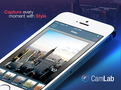 Camlab iPhone App application bangalore camera flat india ios7 iphone kerala lens mobile photo ui