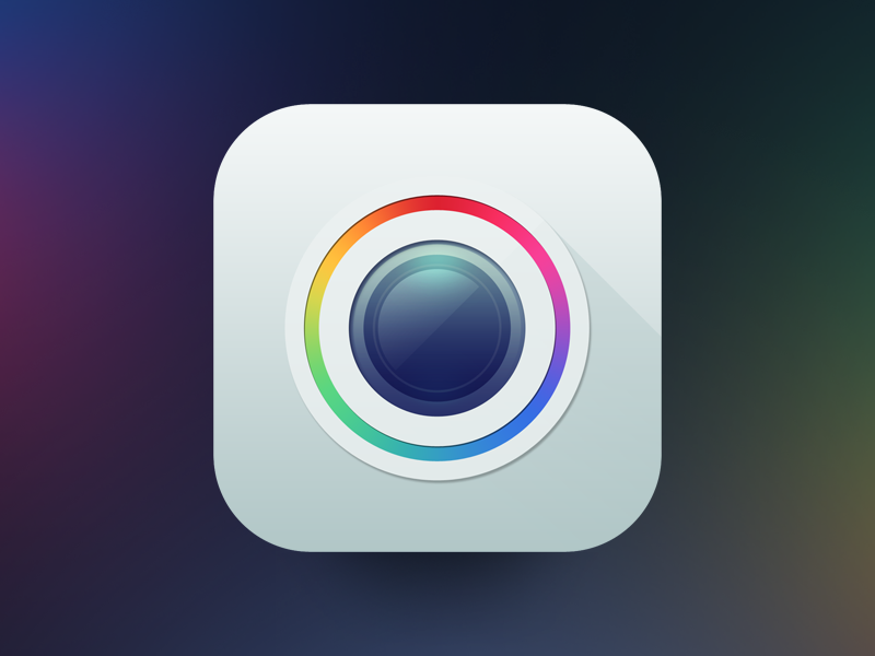 Camlab App Icon app icon ios india bangalore iphone camera app ui design psd ios7 7 gui