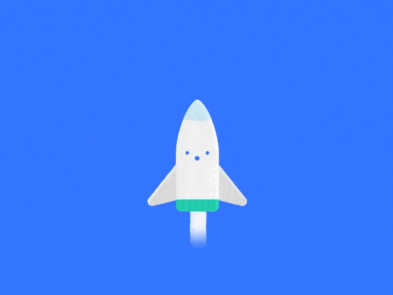 ROCKET LAUNCH - Animation aftereffects animated gif animation animation 2d animation after effects debuts dribbble gif gif animation illustration minimal motion design motiongraphics rocket rocket launch trending vector