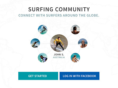 Surfing Company Website - Surfing Community community web