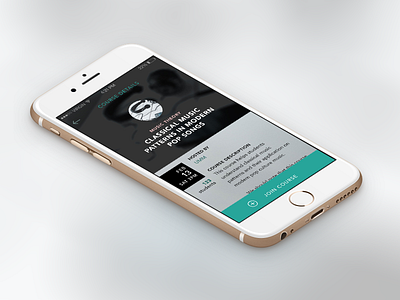 Learning App Course Details course details ios mobile ui